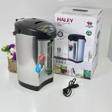 سخان ماء كهربائي سعة 6.8 لتر من الستانلس ستيل مع خاصية الحفاظ على السخونة