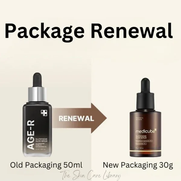 سيروم لتفتيح وشد البشرة Medicube Glutathione Glow Serum 30g - منتجات كورية (3) سيروم لتفتيح وشد البشرة Medicube Glutathione Glow Serum 30g - منتجات كورية