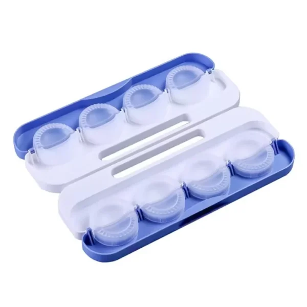 صانعة سمبوسة وقطايف 8 قطع تشكيل وإغلاق سريع بضغطة واحدة