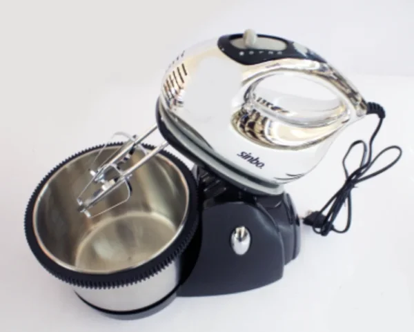 عجانة Sinbo  – وعاء ستانلس ستيل 2 لتر مع 3 سرعات