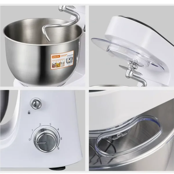 عجانة كهربائية 6 لتر بقوة 1200 واط مع 6 سرعات – أداء قوي ونتائج احترافية