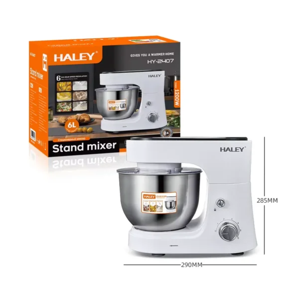 عجانة كهربائية 6 لتر بقوة 1200 واط مع 6 سرعات – أداء قوي ونتائج احترافية