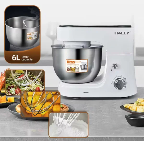 عجانة كهربائية 6 لتر بقوة 1200 واط مع 6 سرعات – أداء قوي ونتائج احترافية