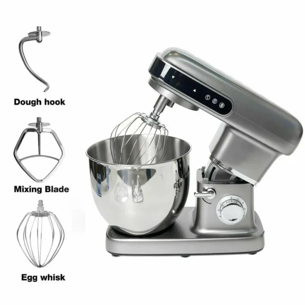 عجانة كهربائية صناعية سعة 12 لتر بمحرك قوي 2500 واط – شاشة لمس وتحكم كامل