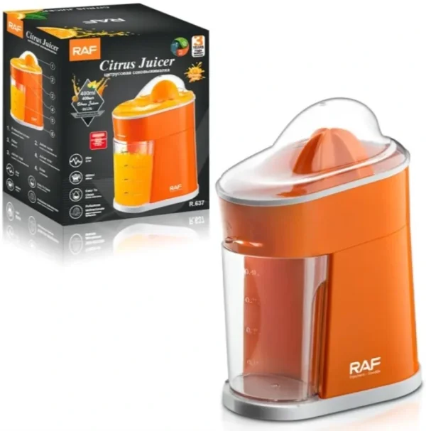 عصارة حمضيات كهربائية RAF سعة 400 مل – استخراج قوي و سهل