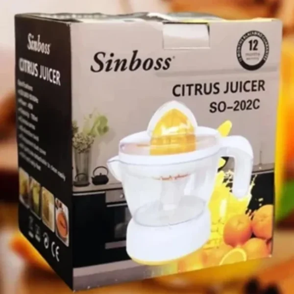 عصارة حمضيات كهربائية Sinboss سعة 1.2 لتر