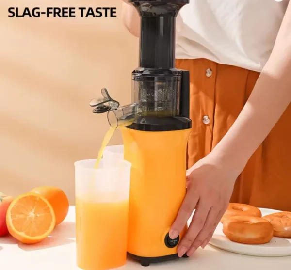 عصارة كهربائية بطيئة محمولة طرد تلقائي للبّ