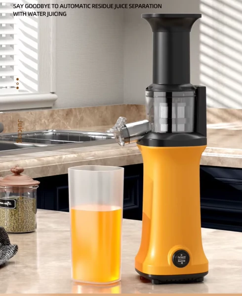 عصارة كهربائية بطيئة محمولة طرد تلقائي للبّ