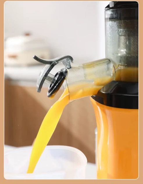 عصارة كهربائية بطيئة محمولة طرد تلقائي للبّ