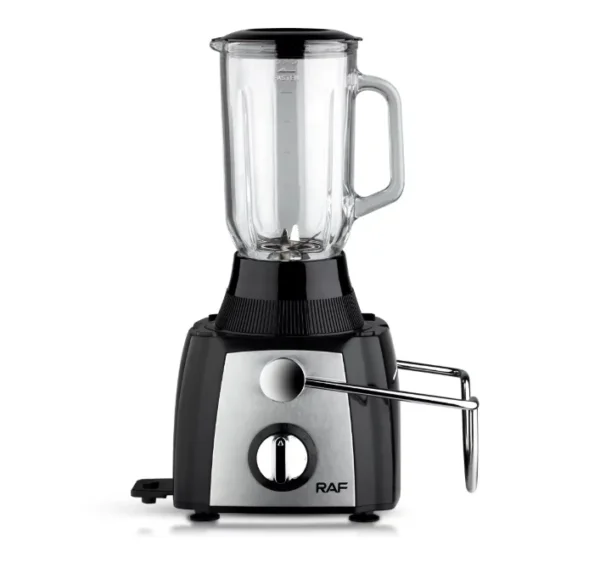 عصارة مع محضّرة طعام 4 في 1 من RAF بقوة 1200 واط