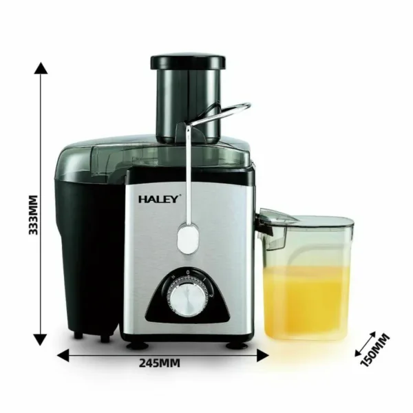 عصارة الجزر فواكه و خضار بقوة 1000 واط مع فتحة واسعة 75 مم وهيكل ستانلس ستيل