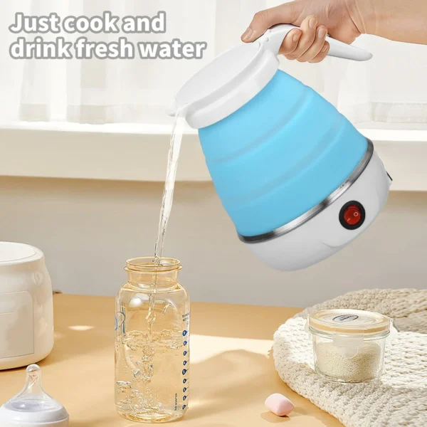 غلاية كهربائية قابلة للطي 600 مل– سيليكون حراري بقدرة 850 واط