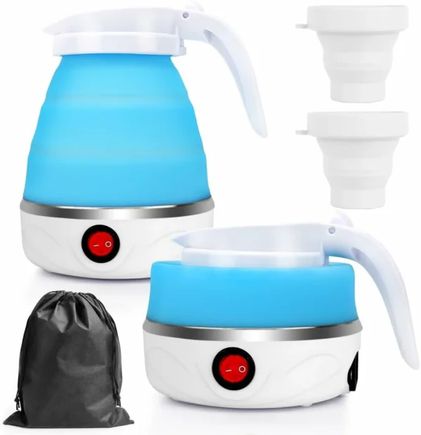 غلاية كهربائية قابلة للطي 600 مل– سيليكون حراري بقدرة 850 واط