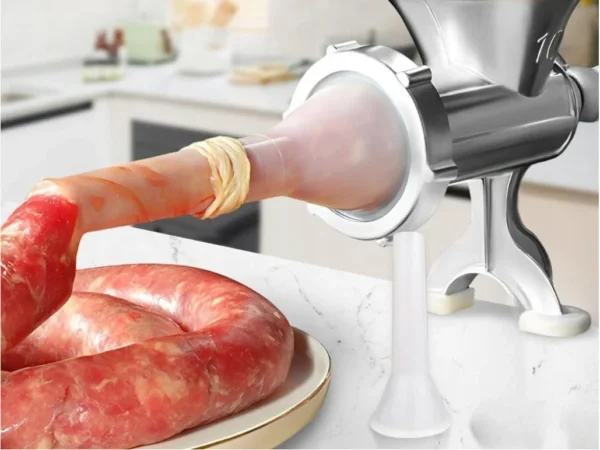 مفرمة لحم يدوية ألومنيوم رقم 8