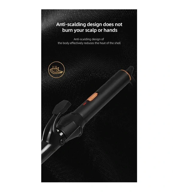 فير شعر كهربائي لتجعيد الشعر – تسخين سريع (6) فير شعر كهربائي لتجعيد الشعر – تسخين سريع