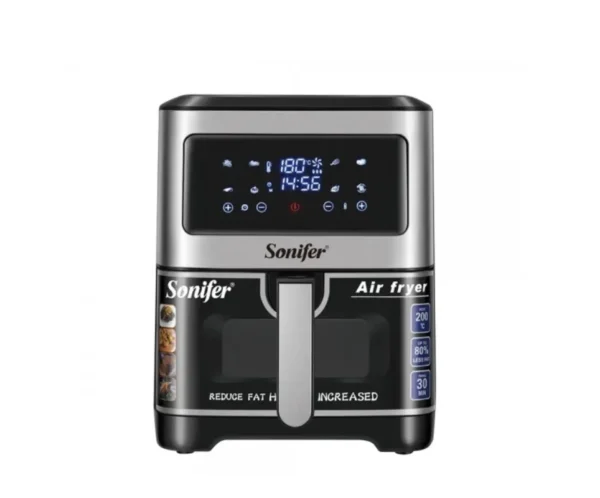 قلاية هوائية Sonifer SF-1028PRO سعة 6.5 لتر – 1500 واط شاشة لمس