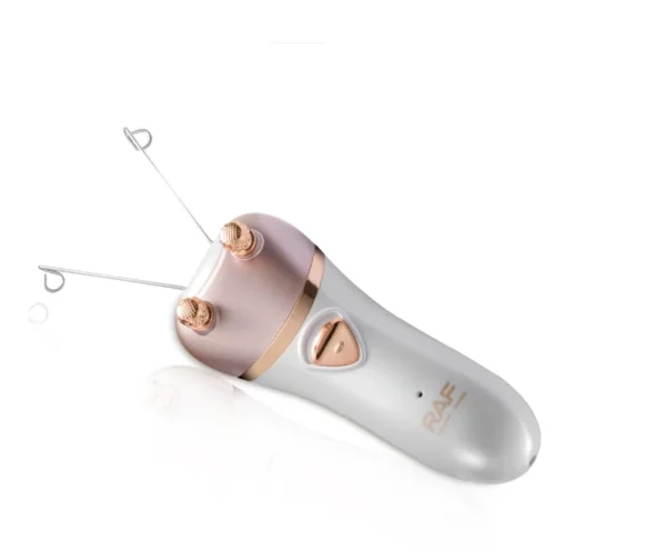 ماكينة إزالة شعر الوجه بالخيط RAF  – لاسلكية وقابلة للشحن USB