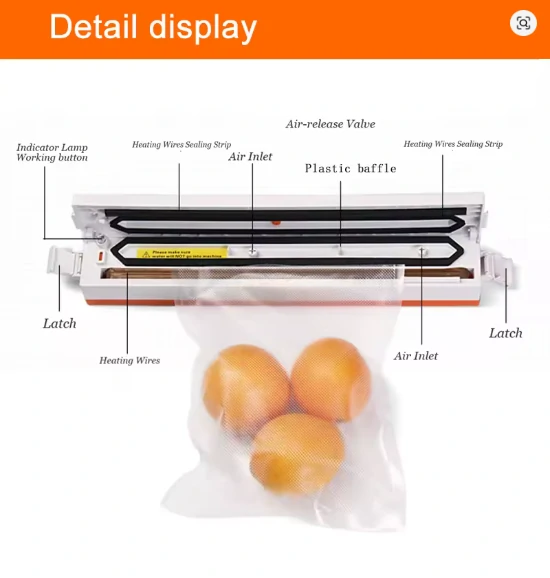 ماكينة تفريغ الهواء وحفظ الطعام FreshpackPro – طول لحام 30 سم