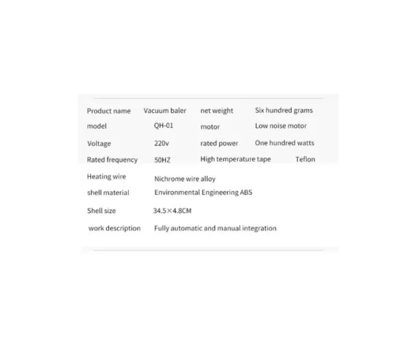 ماكينة تفريغ الهواء وحفظ الطعام FreshpackPro – طول لحام 30 سم