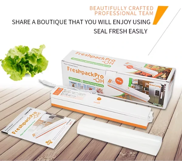 ماكينة تفريغ الهواء وحفظ الطعام FreshpackPro – طول لحام 30 سم