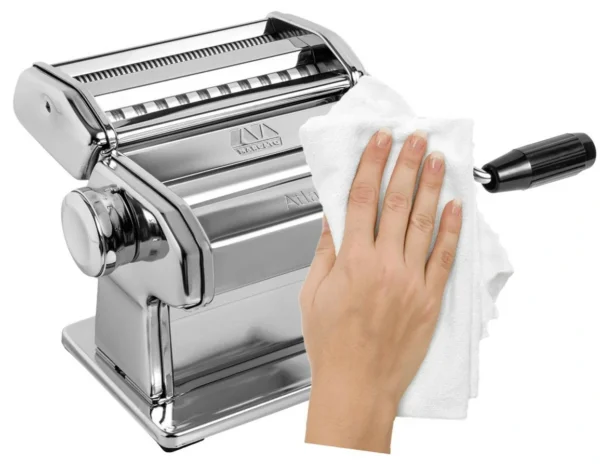 ماكينة صنع الباستا اليدوية Marcato Atlas 150 Classic – تحضير باستا منزلية طازجة (6) ماكينة صنع الباستا اليدوية Marcato Atlas 150 Classic – تحضير باستا منزلية طازجة