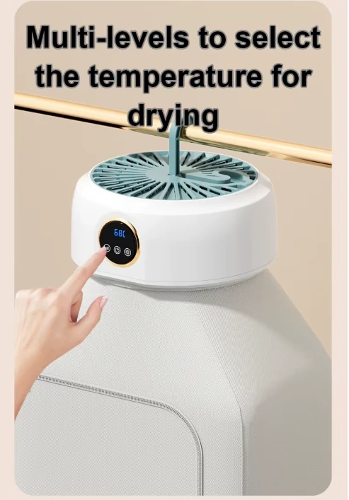 مجفف ملابس كهربائي محمول 360° – تسخين سريع مع مؤقت حتى 8 ساعات (5) مجفف ملابس كهربائي محمول 360° – تسخين سريع مع مؤقت حتى 8 ساعات