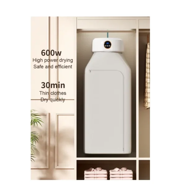 مجفف ملابس كهربائي محمول 360° – تسخين سريع مع مؤقت حتى 8 ساعات (6) مجفف ملابس كهربائي محمول 360° – تسخين سريع مع مؤقت حتى 8 ساعات
