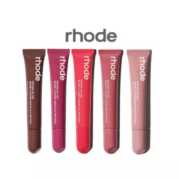 مجموعة تينت "جلوس" الشفاه بالببتيدات الايطالية – 5 ألوان | Rhode Peptide Lip Tint Set