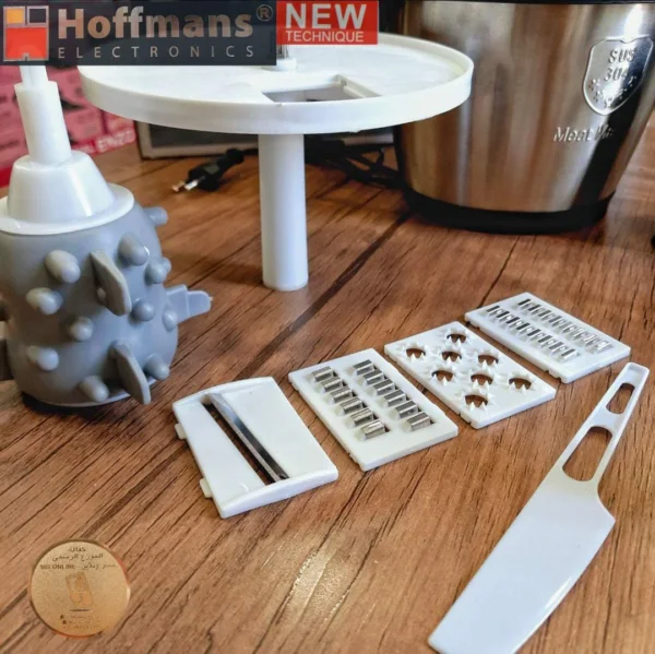 محضرة طعام 10 في 1من Hoffmans سعة 3.8 لتر – 1800 واط