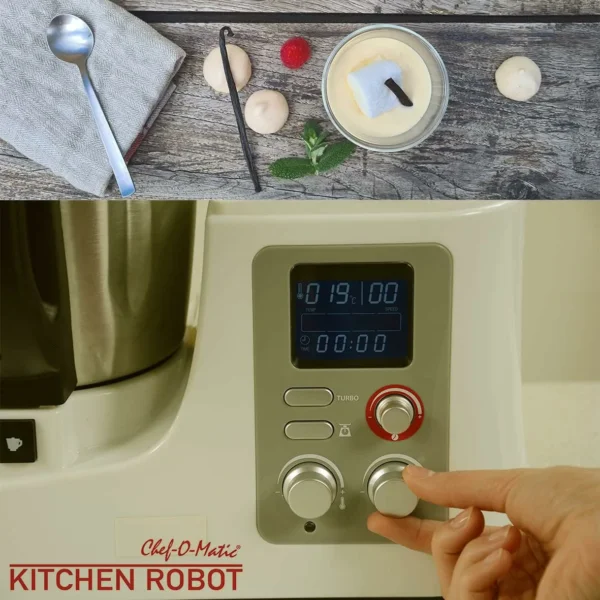 محضرة طعام متعددة الوظائف Gourmet Cook GC-1 مع خاصية الطبخ صناعة ألمانية