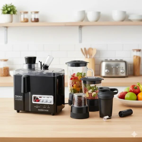 محضرة طعام وخلاط 8 في 1 متعددة الاستخدام بقوة 4200 واط