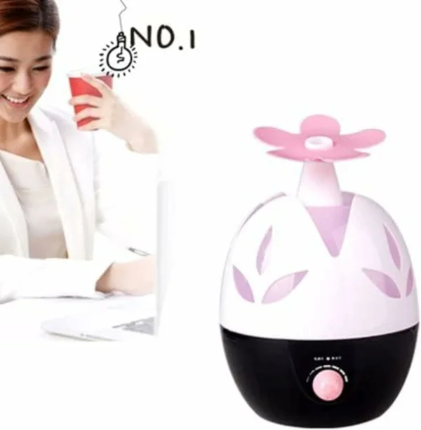 مرطب هواء بالموجات فوق الصوتية بشكل زهرة YX-08 – بخار بارد وهدوء تام (8) مرطب هواء بالموجات فوق الصوتية بشكل زهرة YX-08 – بخار بارد وهدوء تام