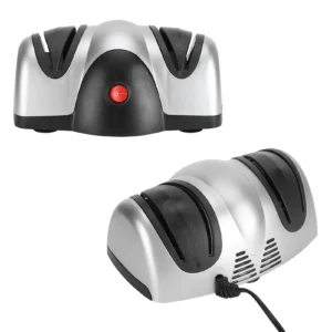 مسن سكاكين كهربائي مرحلتين – عجلات ماسية لشحذ احترافي