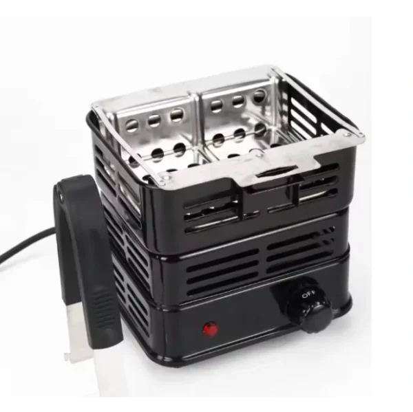 مشعل فحم كهربائي متعدد الأغراض – مشعل شيشة بتحكم حراري