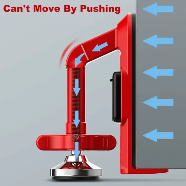 مصدّ باب مع إنذار محمول – قفل باب للسفر مانع للسرقة لأمان الفندق والمنزل