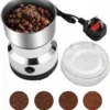 مطحنة قهوة وبهارات كهربائية Goldfruit من الستانلس ستيل بسعة 50 غم