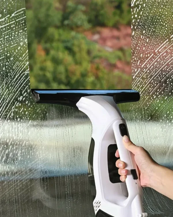 منظف نوافذ لاسلكي  HY-4603 بقدرة شفط عالية وخزان ماء 150 مل