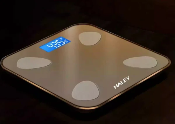 ميزان وزن رقمي شخصي بسعة 180 كجم – شاشة LCD وزجاج مقسّى