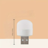 Mini USB Night Light Warm مصباح ضوء USB ليلي صغير إضاءة لون صحراوي – 5 قطع