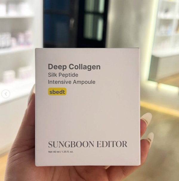 أمبول شد البشرة الفوري Sungboon Editor Deep Collagen Silk Peptide - منتجات كورية (2) أمبول الكولاجين شد البشرة الفوري Sungboon Editor Deep Collagen Silk Peptide - منتجات كورية