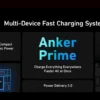 باور بانك Anker Prime سعة 20000mAh بقوة 200W شحن سريع – شاشة ذكية