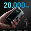 باور بانك Anker Prime سعة 20000mAh بقوة 200W شحن سريع – شاشة ذكية