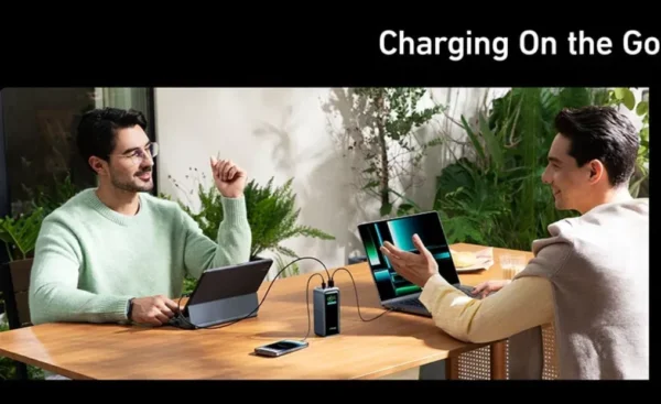 باور بانك Anker Prime سعة 20000mAh بقوة 200W شحن سريع – شاشة ذكية