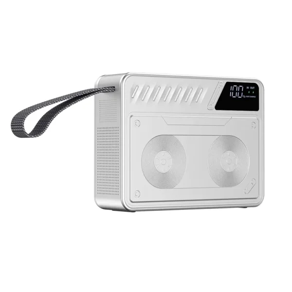 باور بانك WiWU  سعة 60000mAh شحن سريع – 5 منافذ (2 Type-C + 3 USB)