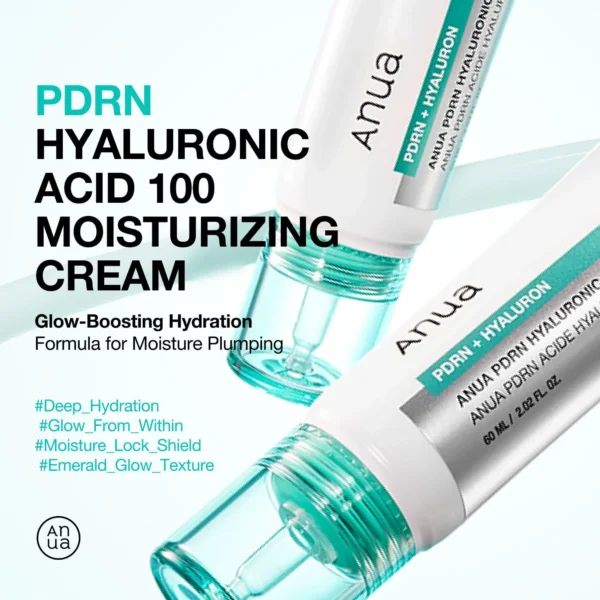 بكج ترطيب وبوتوكس طبيعي واصلاح Anua PDRN + Hyaluronic Acid 100 Moisturizing Cream – منتجات كورية