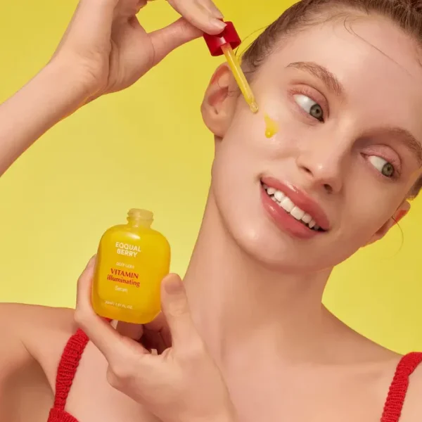 بكج تفتيح وازالة التصبغات EQQUALBERRY Vitamin C Illuminating Trio Set - منتجات كورية