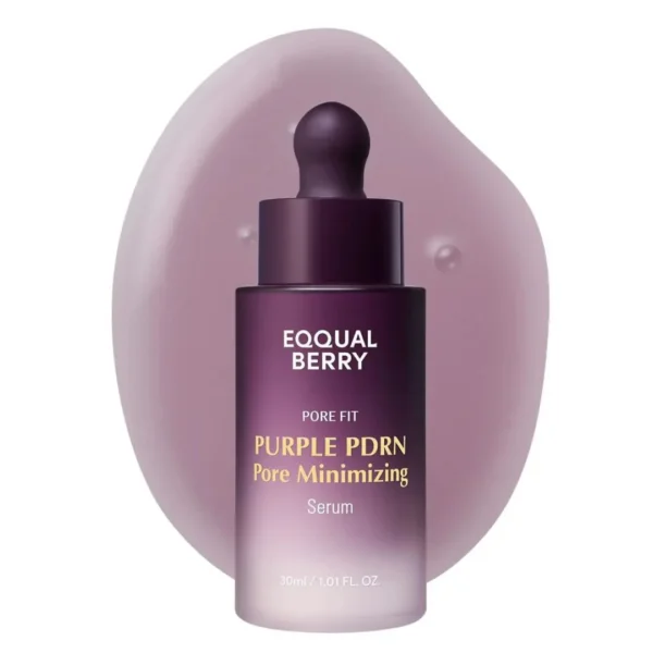 سيروم الارز مع الكولاجين EQQUALBERRY Purple + Rice PDRN Pore Minimizing Serum - منتجات كورية
