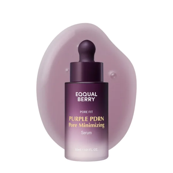 سيروم الارز مع الكولاجين EQQUALBERRY Purple + Rice PDRN Pore Minimizing Serum - منتجات كورية