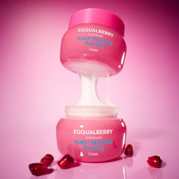 كريم كولاجين وشد البشرة ومكافحة التجاعيد  EQQUALBERRY NAD+ Peptide Boosting Cream - منتجات كورية