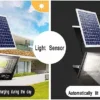 كشاف شمسي LED خارجي مع ريموت كنترول – 272 ليد مقاوم للماء IP67 بإضاءة قوية (4) كشاف شمسي LED خارجي مع ريموت كنترول – 272 ليد مقاوم للماء IP67 بإضاءة قوية